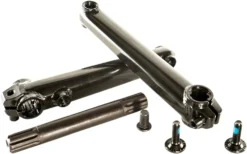 Tubular 3-Piece 8-Spline BMX Cranks