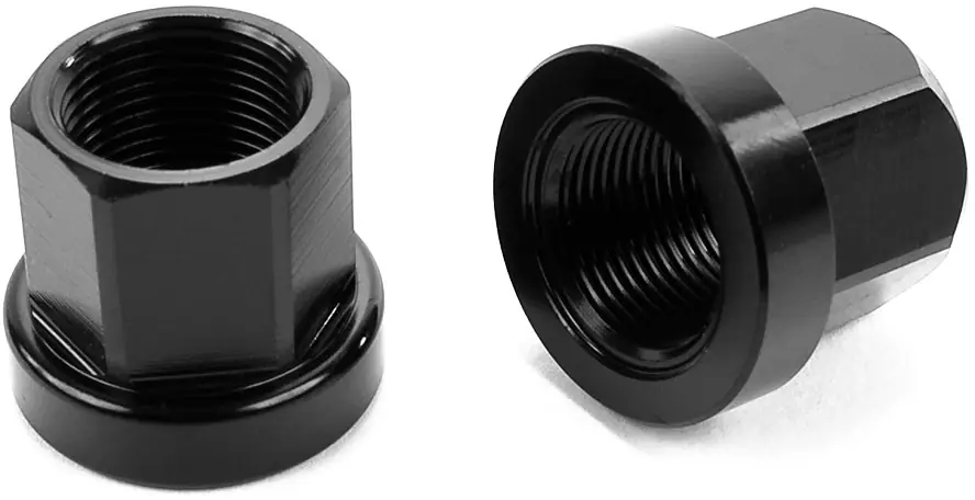 MISSION Acero BMX Tuercas De Eje - Imagen 2