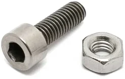 Titanium BMX Seat Abrazadera Tornillo Y Tuerca