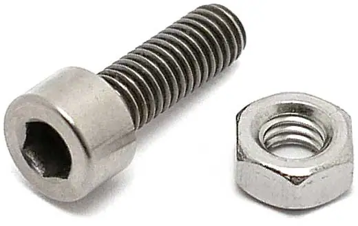 Titanium BMX Seat Abrazadera Tornillo Y Tuerca